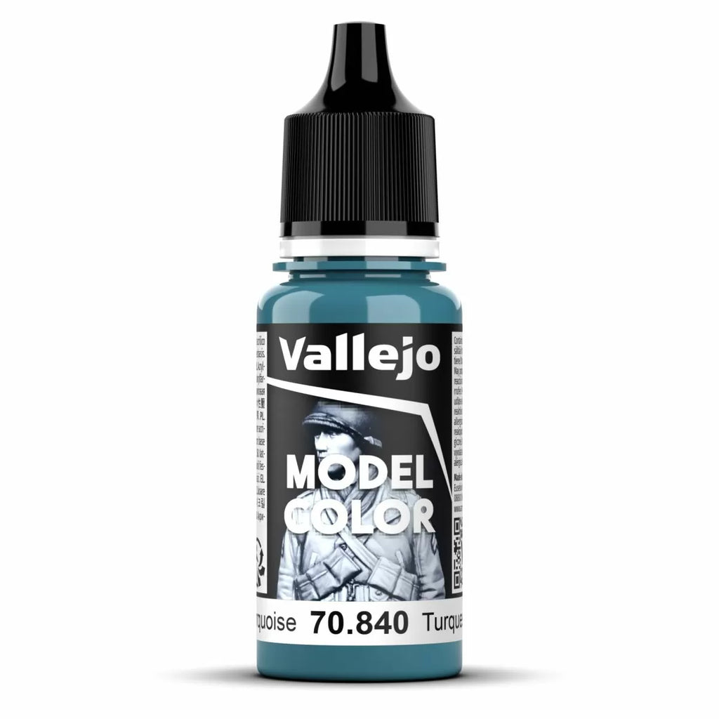 Vallejo - 70.840 - Model Color - Light Turquoise 18ml