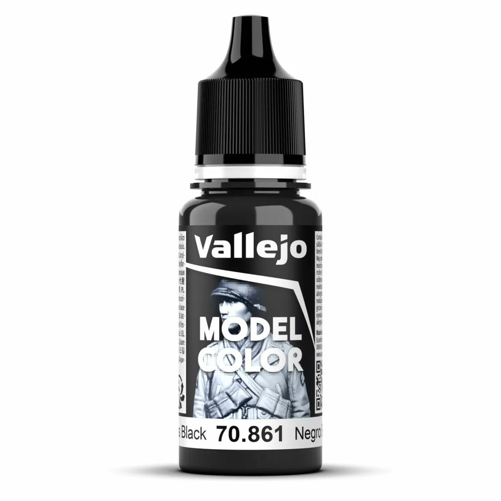 Vallejo - 70.861 - Model Color - Gloss Black 18ml