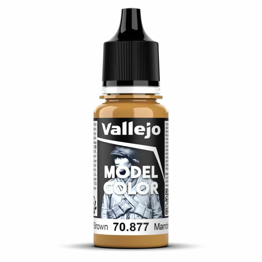 Vallejo - 70.856 - Model Color - Ochre Brown 18ml