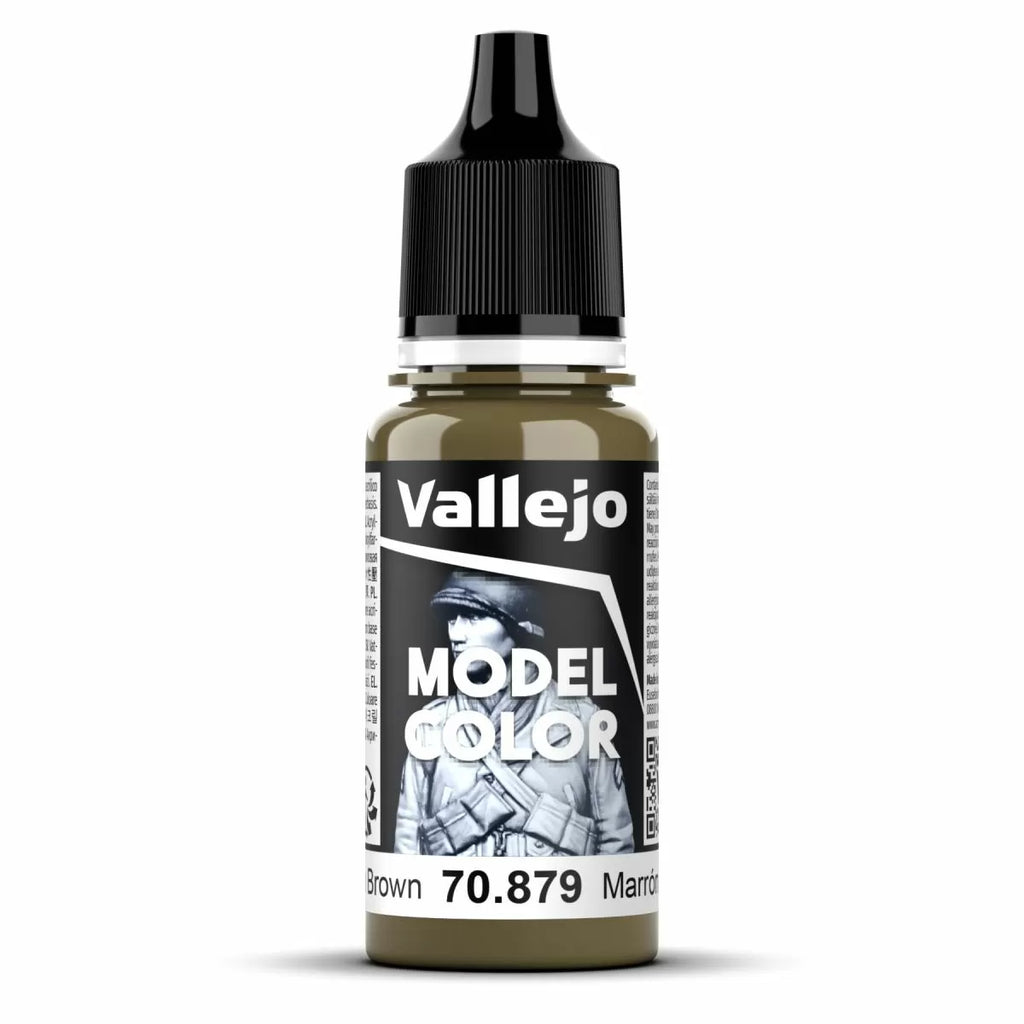 Vallejo - 70.879 - Model Color - Green Brown 18ml