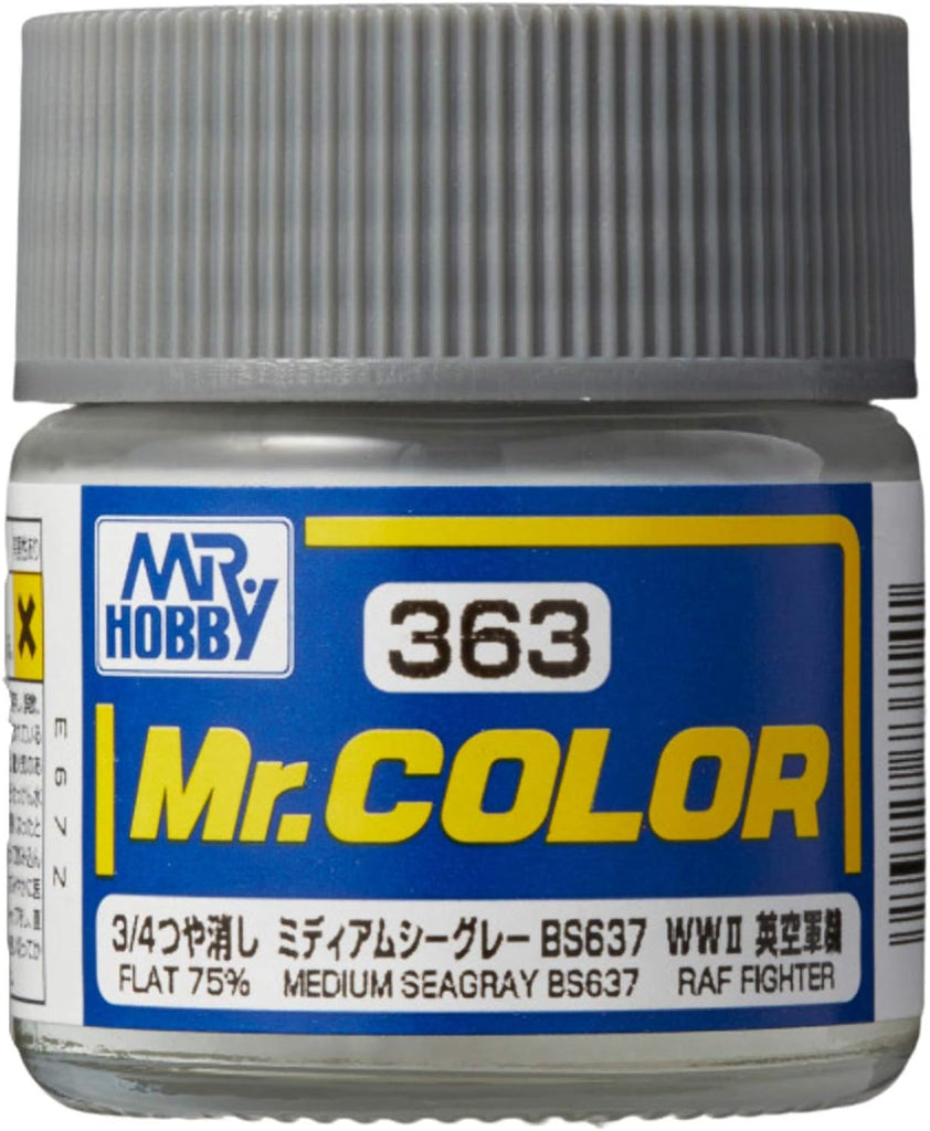 Mr Hobby - C363 - Mr Color RAF Medium Sea Gray Flat 75% - 10ml