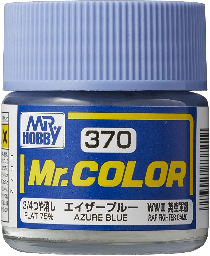 Mr Hobby - C370 - Mr Color Azure Blue Semi Gloss - 10ml