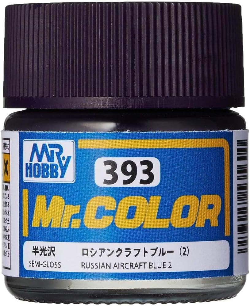 Mr Hobby - C393 - Mr Color Russian Aircraft Blue 2 Semi Gloss - 10ml