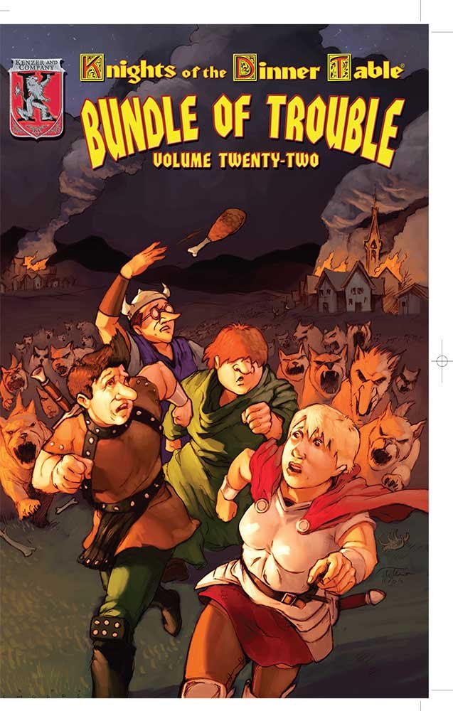 Knights of the Dinner Table: Bundle of Trouble Volume 22