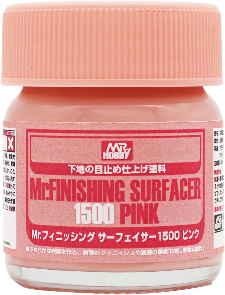 Mr Hobby - SF292 - Mr Finishing Surfacer 1500 Pink - 40ml