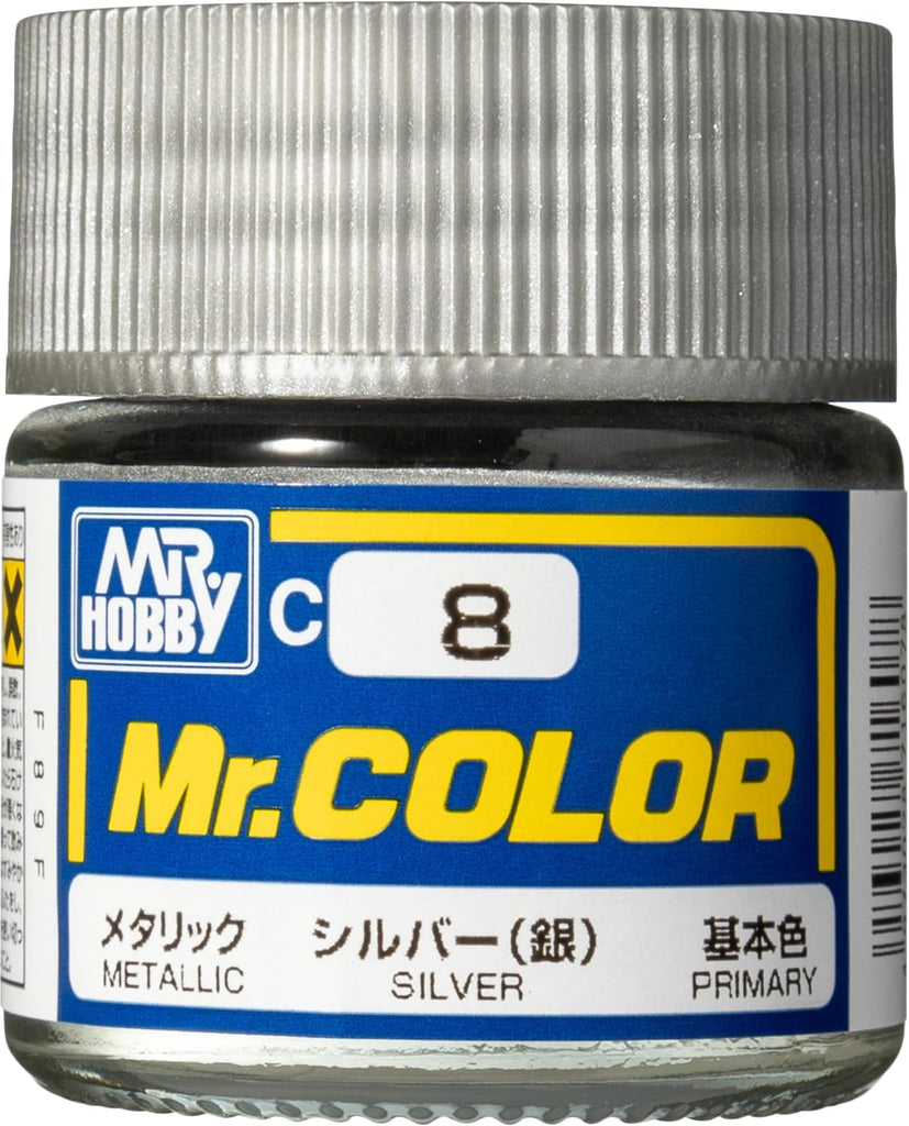 Mr Hobby - C8 - Mr Color Silver Metallic - 10ml