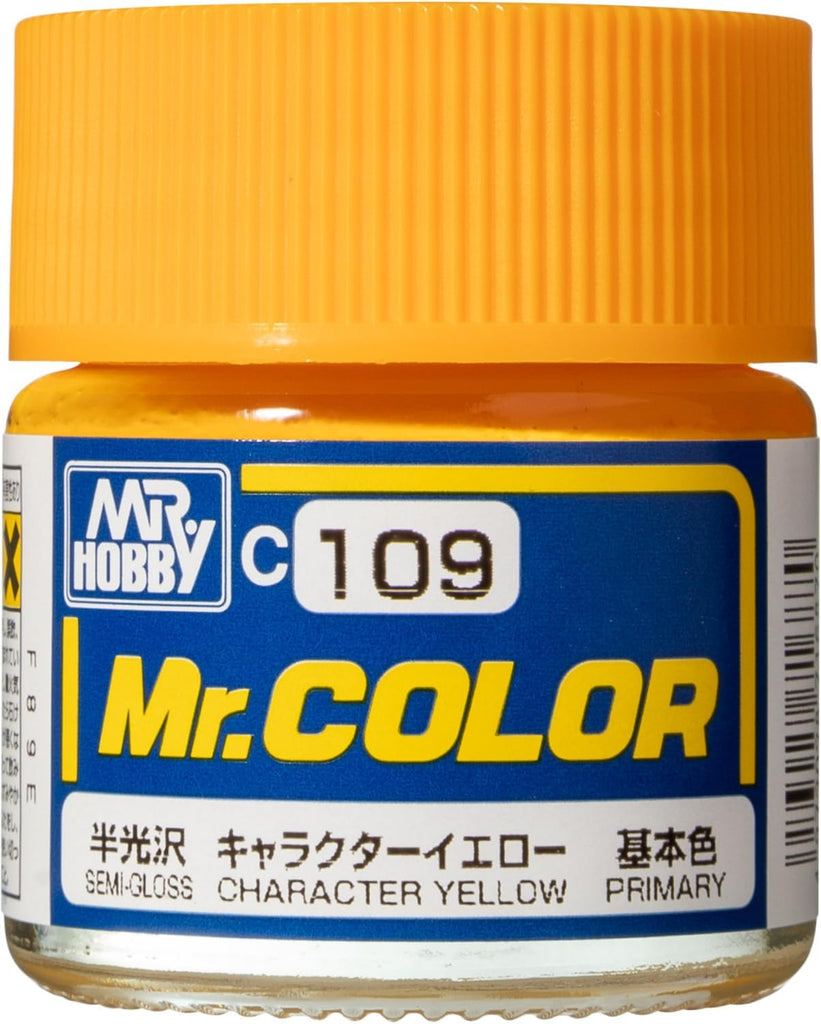 Mr Hobby - C109 - Mr Color Character Yellow Semi Gloss - 10ml