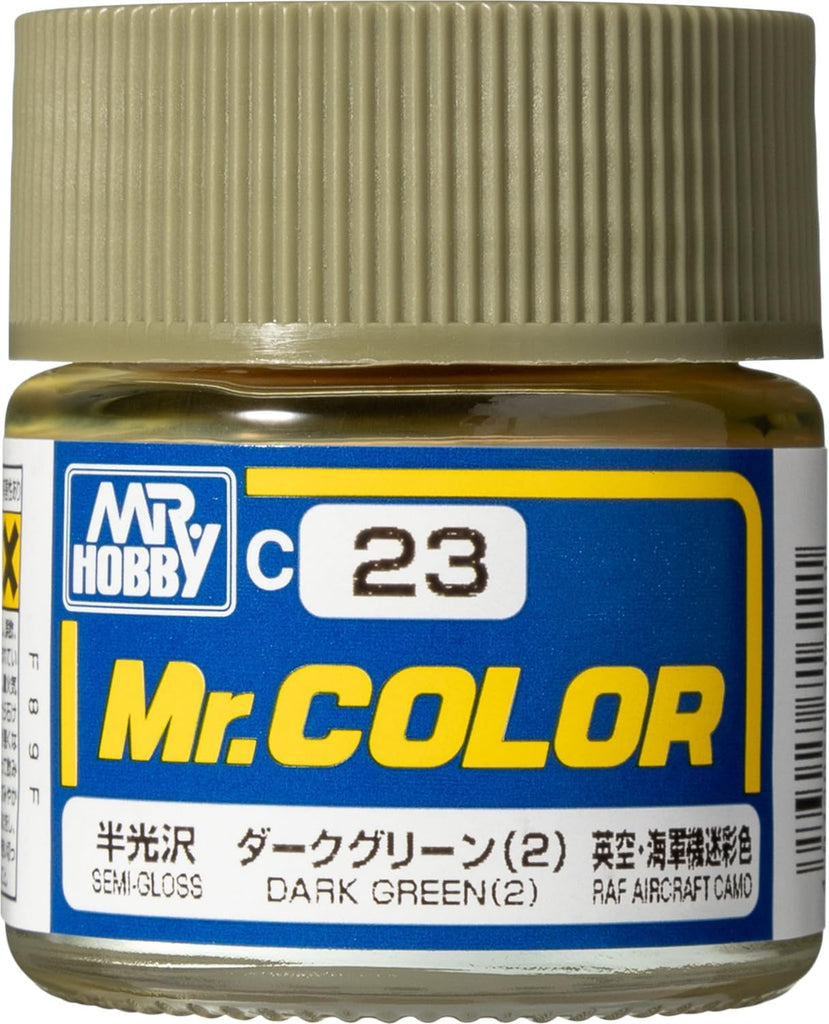 Mr Hobby - C23 - Mr Color Dark Green (2) Semi Gloss - 10ml