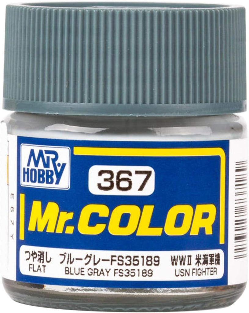 Mr Hobby - C367 - Mr Color Blue Gray FS35189 Flat - 10ml