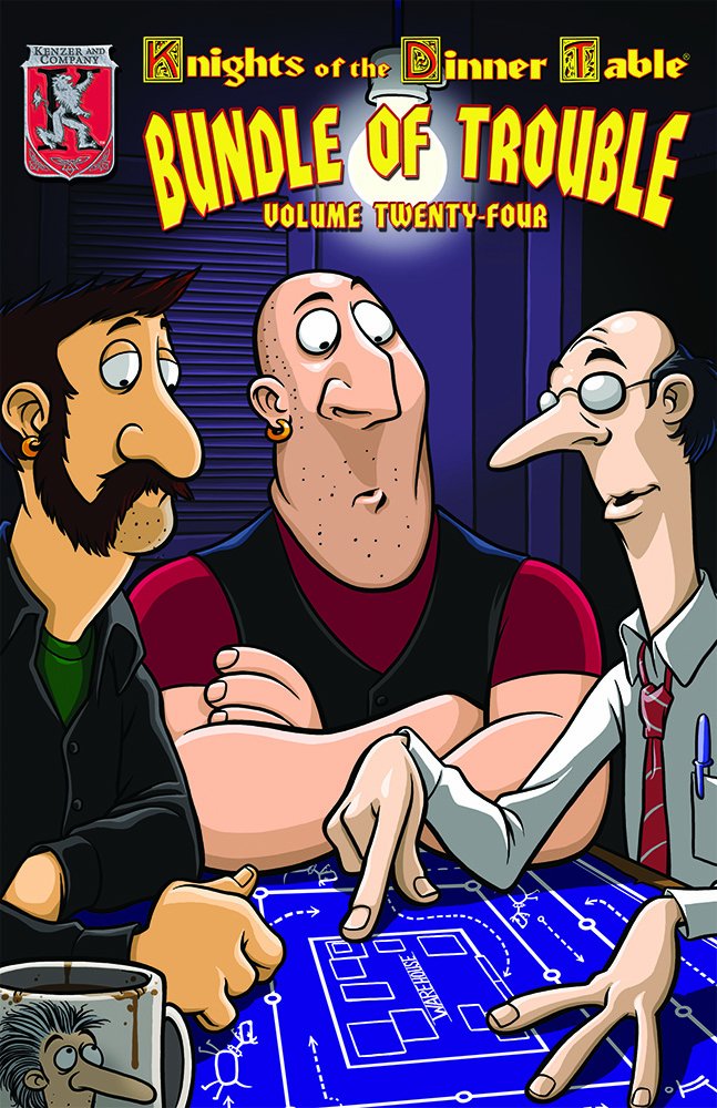 Knights of the Dinner Table: Bundle of Trouble Volume 24