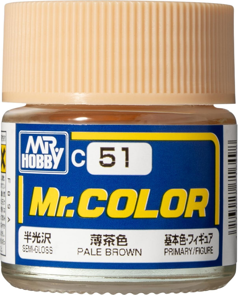 Mr Hobby - C51 - Mr Color Palm Brown Semi Gloss - 10ml