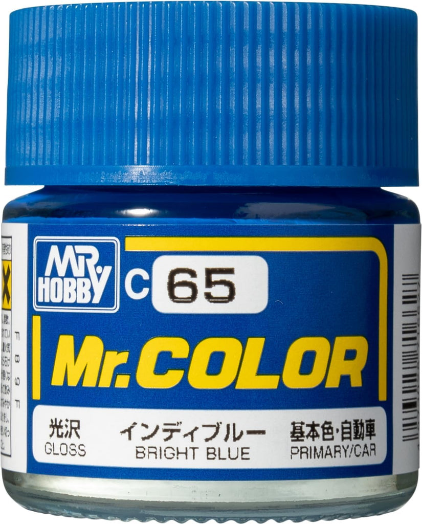 Mr Hobby - C65 - Mr Color Bright Blue Gloss - 10ml