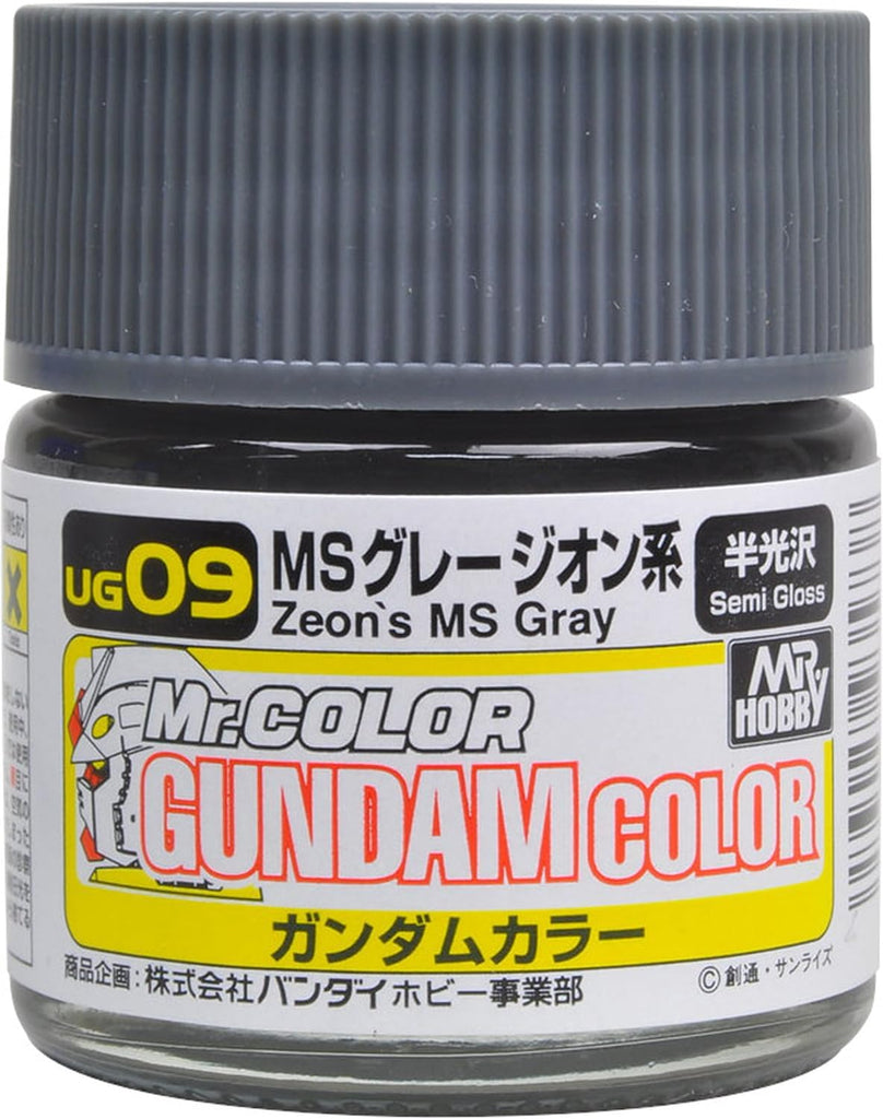 Mr Hobby - UG09 - Gundam Color MS Zeons Gray Lacquer Semi Gloss - 10ml