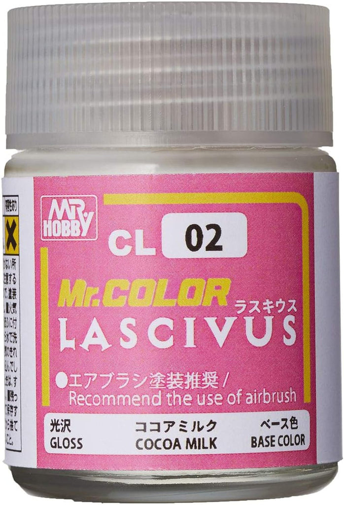 Mr Hobby - CL02 - Mr Color Lascivus Anime Model Paint - Cocoa Milk 18ml