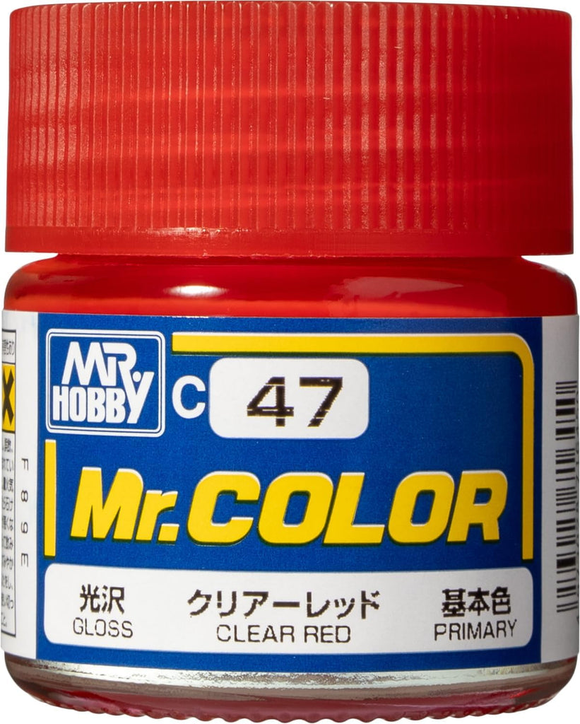 Mr Hobby - C47 - Mr Color Clear Red - 10ml