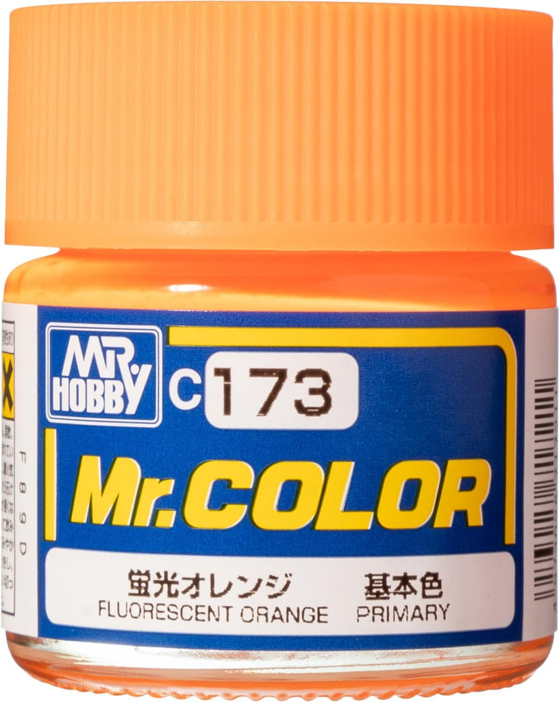 Mr Hobby - C173 - Mr Color Fluorescent Orange - 10ml