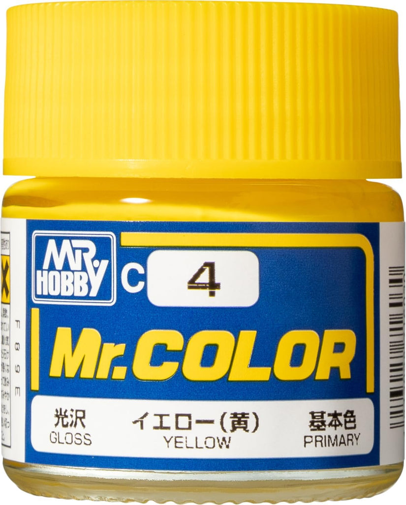 Mr Hobby - C4 - Mr Color Yellow Gloss - 10ml