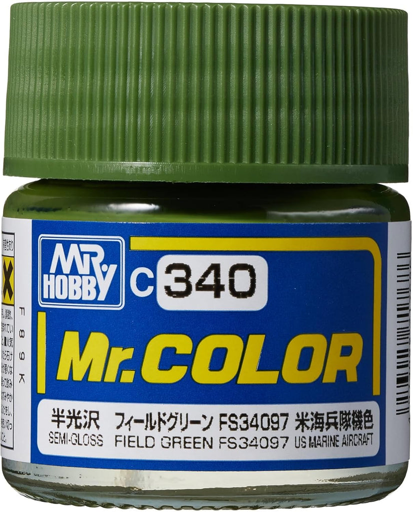 Mr Hobby - C340 - Mr Color Field Green FS34097 - 10ml