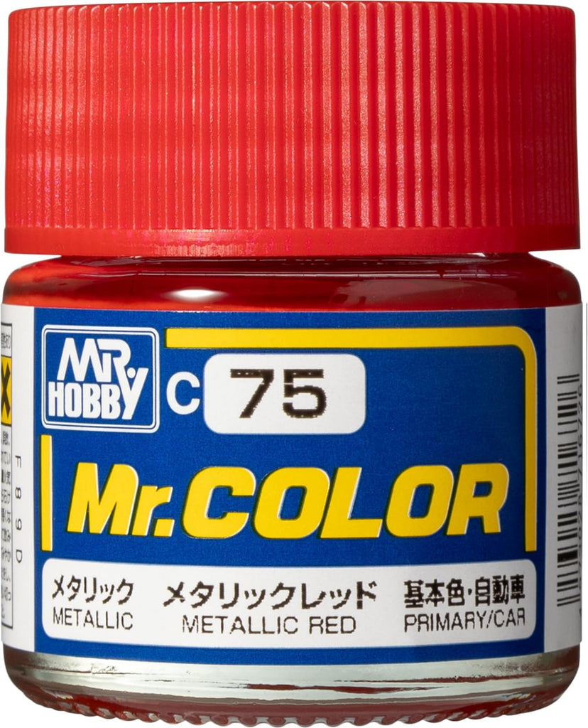 Mr Hobby - C75 - Mr Color Metallic Red Metallic - 10ml