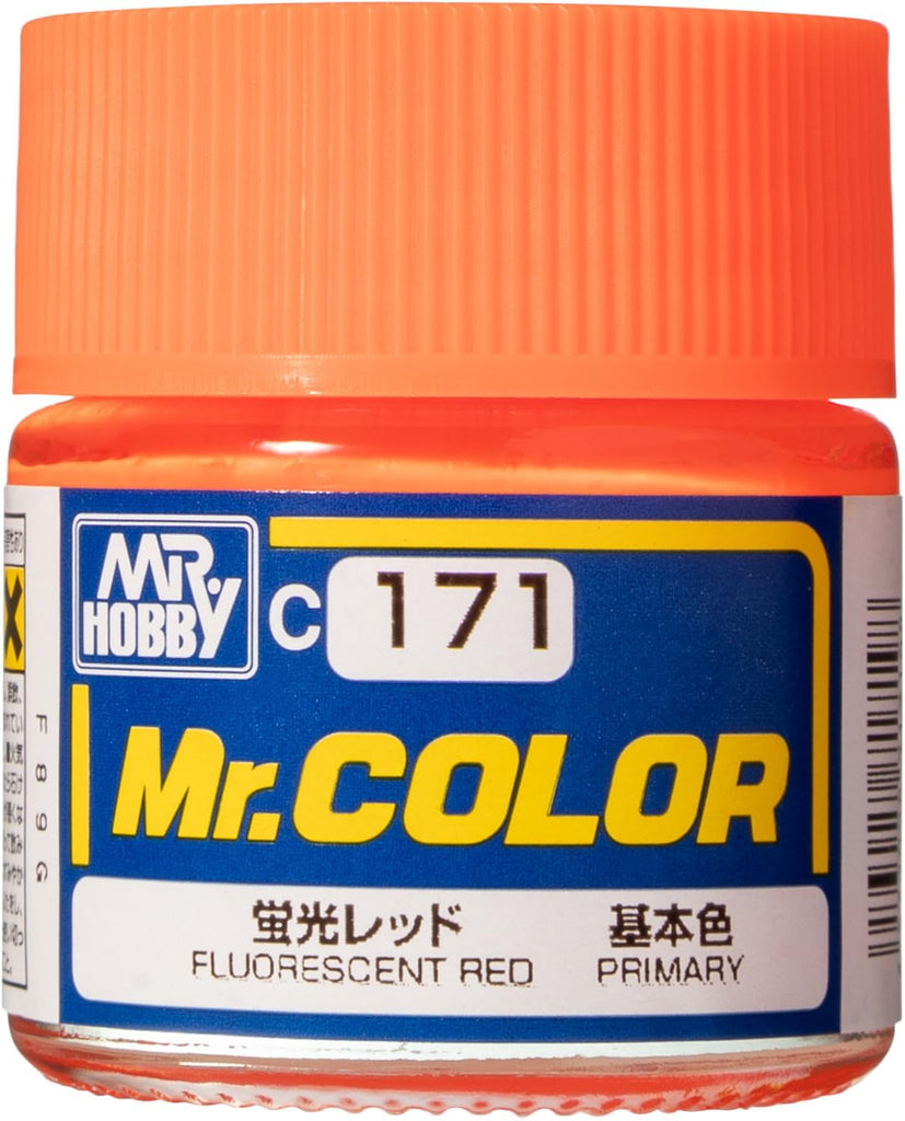 Mr Hobby - C171 - Mr Color Fluorescent Red - 10ml