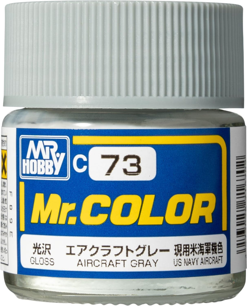 Mr Hobby - C73 - Mr Color Aircraft Gray Gloss - 10ml