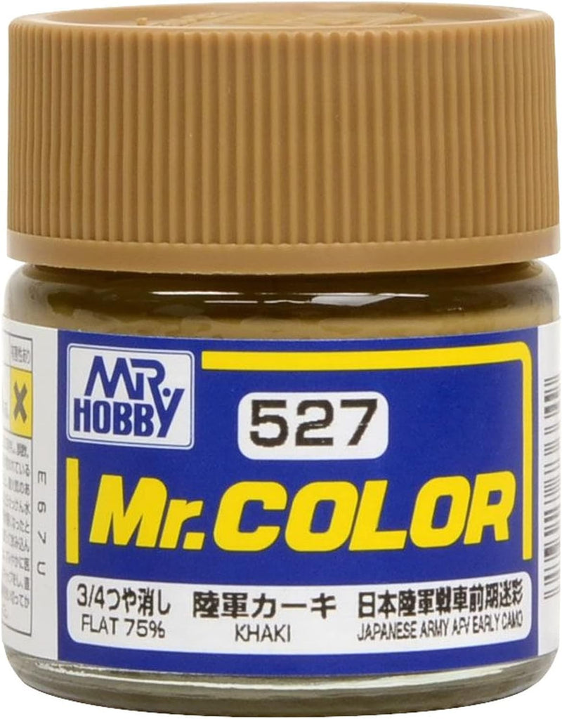 Mr Hobby - C527 - Mr Color Khaki Flat 75% - 10ml