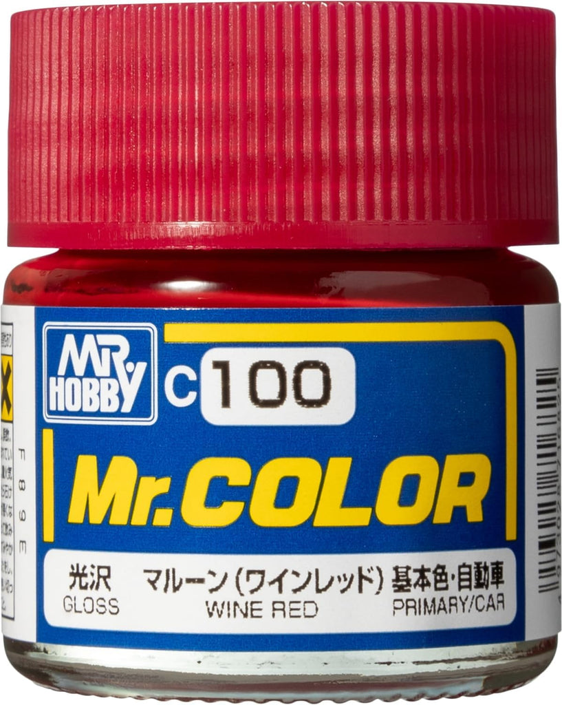 Mr Hobby - C100 - Mr Color Wine Red Gloss - 10ml