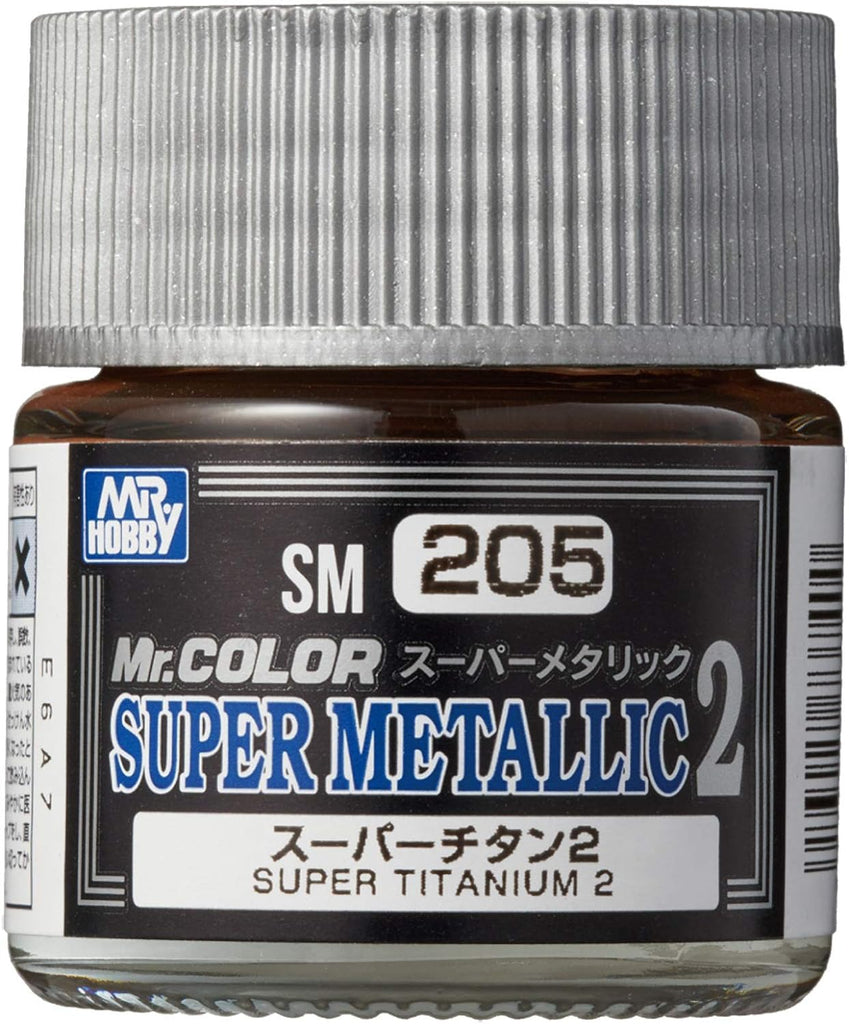 Mr Hobby - SM205 - Mr Color Super Metallic 2 - Super Titanium 2 10ml