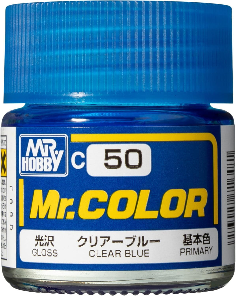 Mr Hobby - C50 - Mr Color Clear Blue Gloss - 10ml