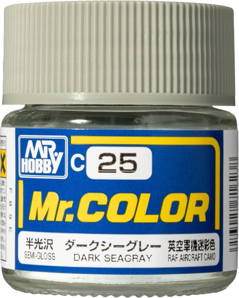 Mr Hobby - C25 - Mr Color Dark Sea Gray Semi Gloss - 10ml