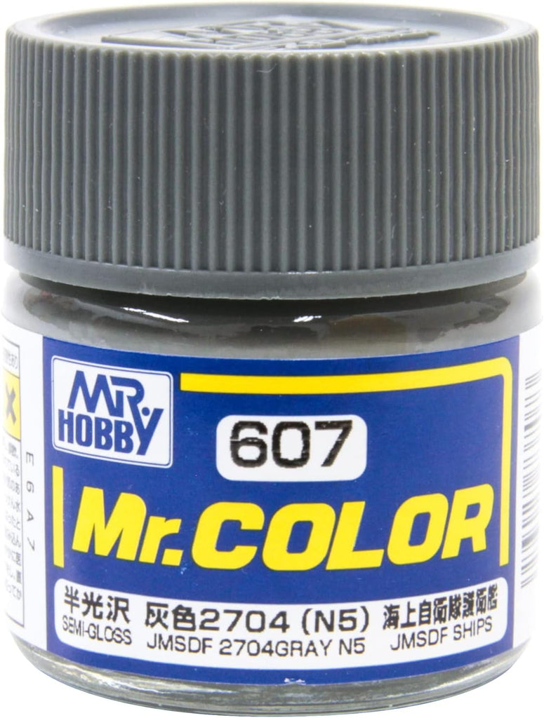 Mr Hobby - C607 - Mr Color JMSDF 2704 Gray N5 Semi Gloss - 10ml