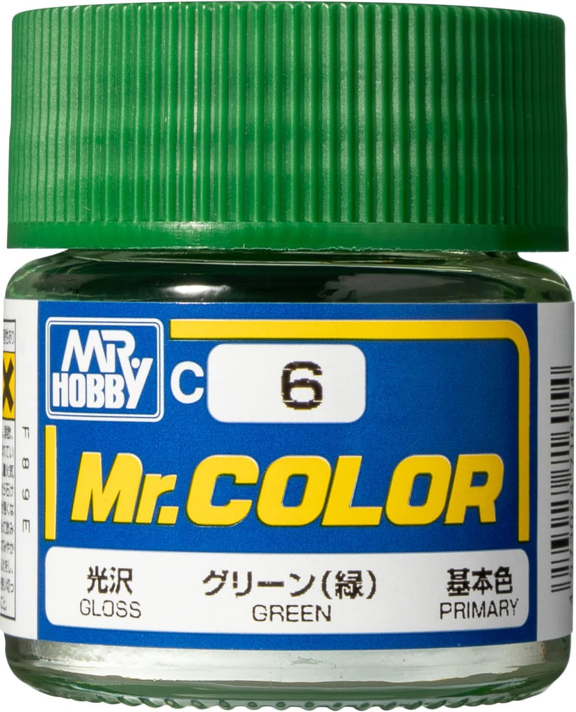 Mr Hobby - C6 - Mr Color Green Gloss - 10ml