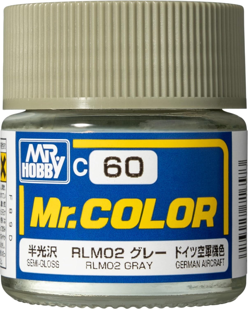 Mr Hobby - C60 - Mr Color RLM02 Gray Semi Gloss - 10ml