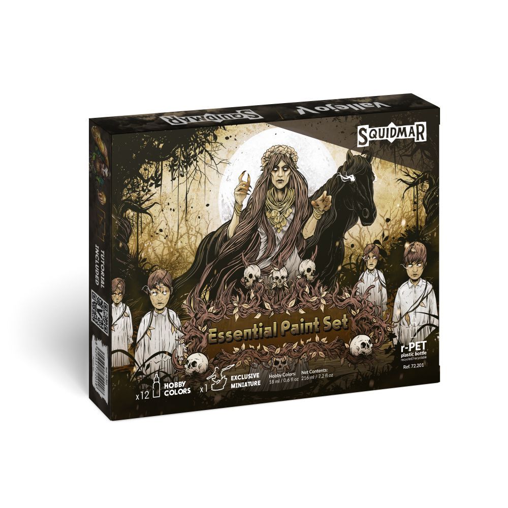 Vallejo - 72.201 - Game Colour - Squidmar Miniatures - Essential Paint Set