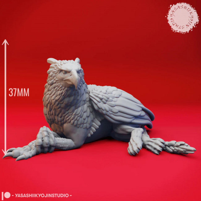 YKS Miniatures - Griffin - Laying (XL)