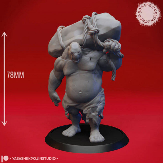 YKS Miniatures - Ogre - Boulder (XL)
