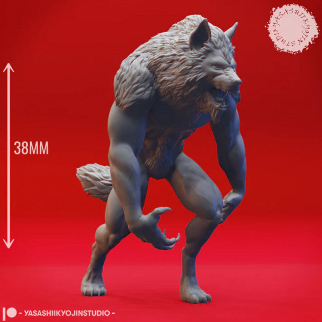 YKS Miniatures - Werewolf - Upright (M)