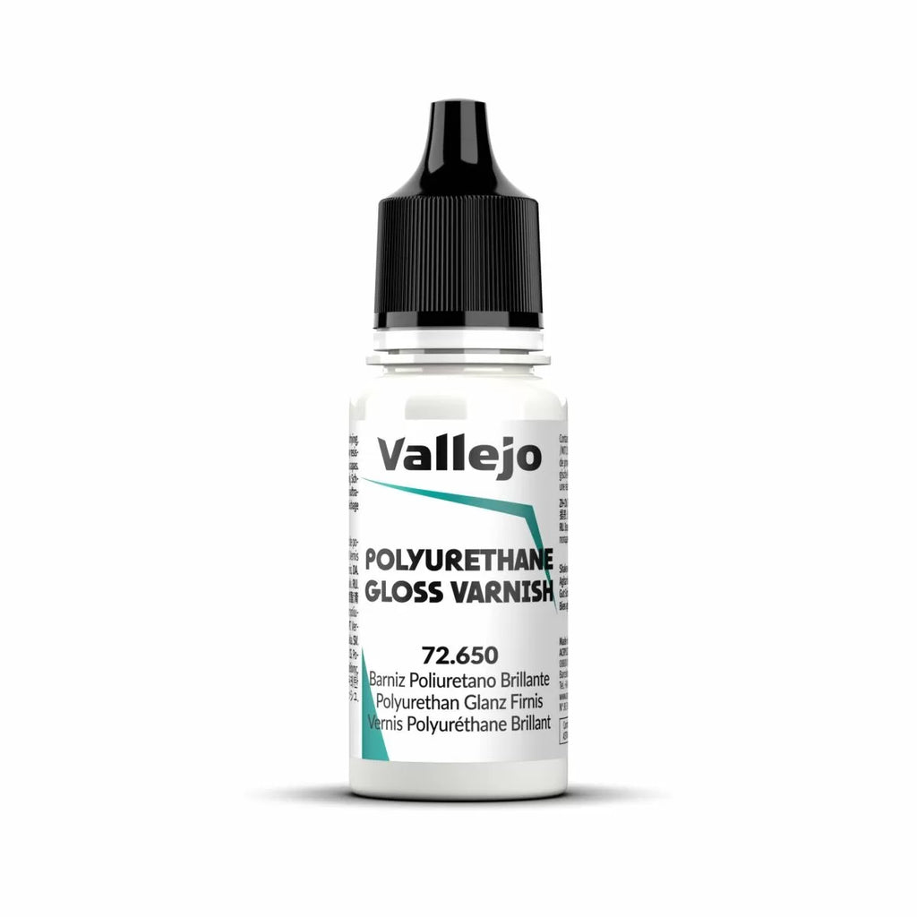 Vallejo - 72.652 - Auxiliary - Polyurethane Satin Varnish 18ml