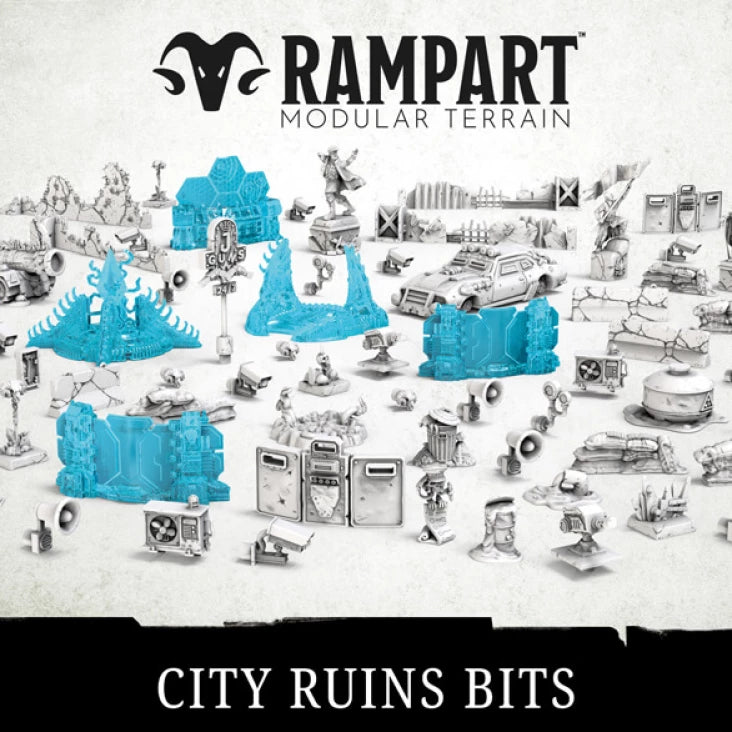 Rampart Modular Terrain: City Ruins Bits - RAM0008