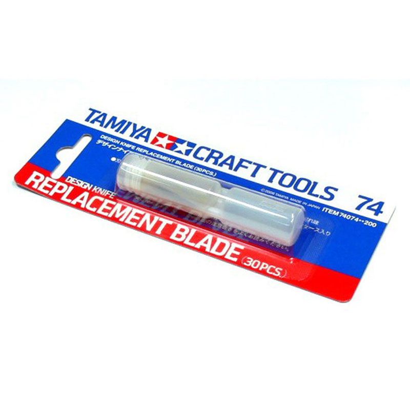 Tamiya - 74074 - Design Knife Blade (30pcs)