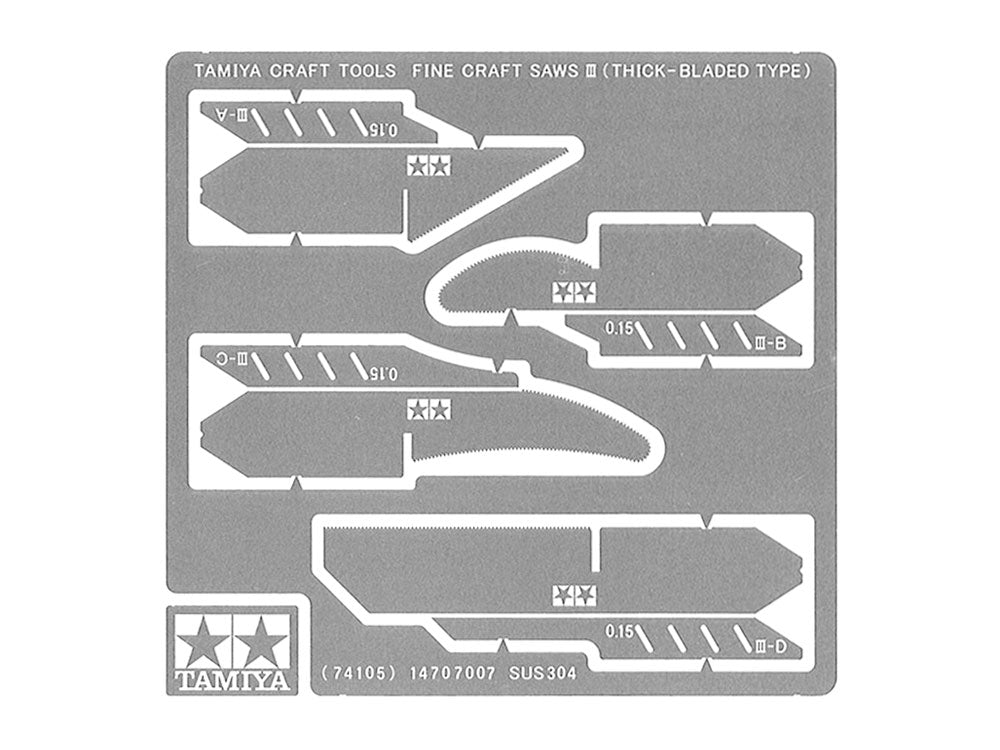 Tamiya - 74105 - Handy Craft Saw III