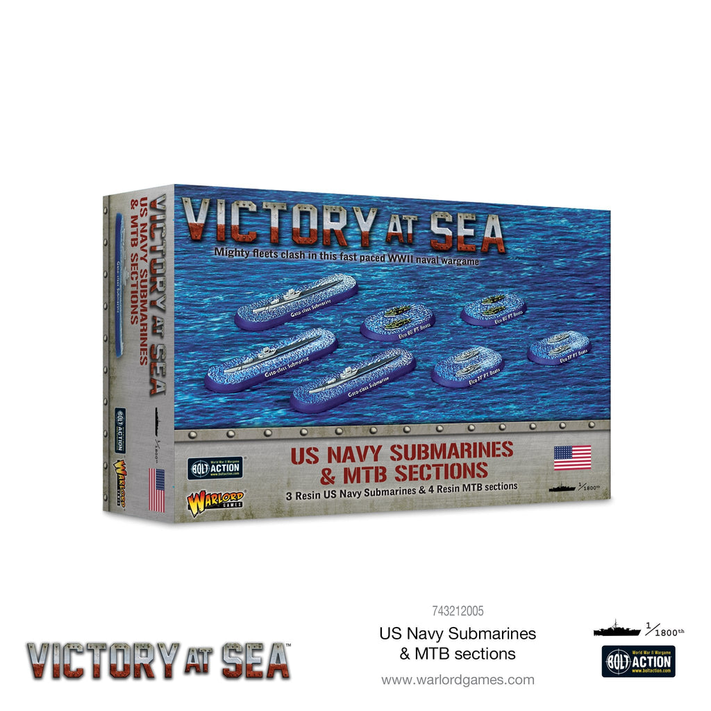 Victory at Sea: US Navy Submarines &MTB Sections