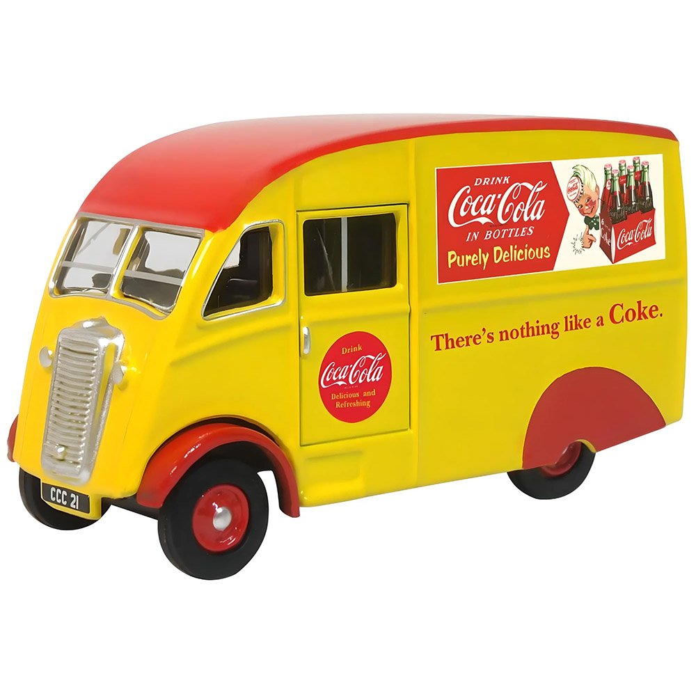 OXFORD 1/76 COMMER Q25 VAN - COCA COLA