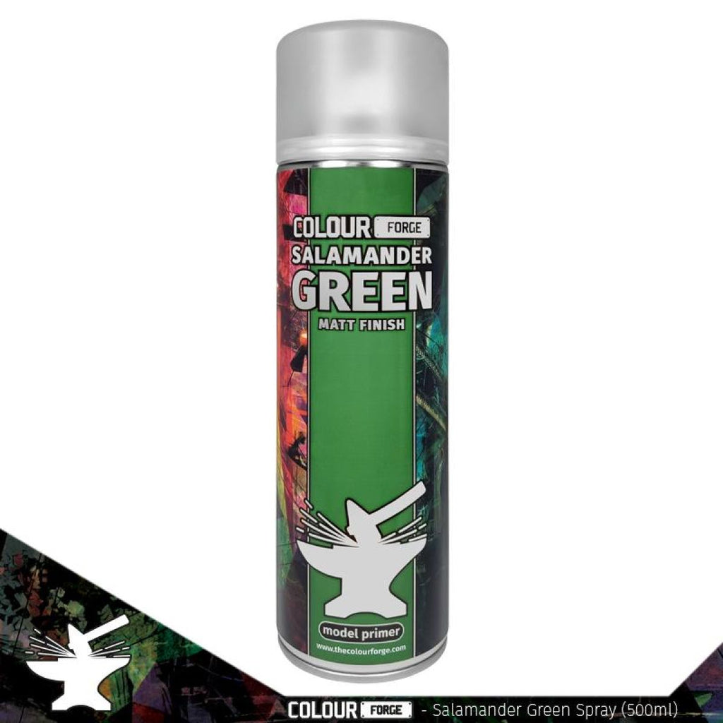 Colour Forge - TCF-SPR-030 - Aerosol Spray Primer - Salamander Green 500ml