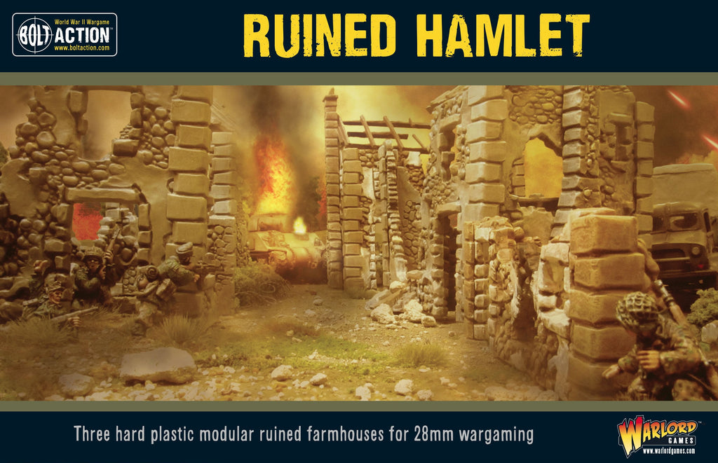 Bolt Action - Terrain - Ruined Hamlet