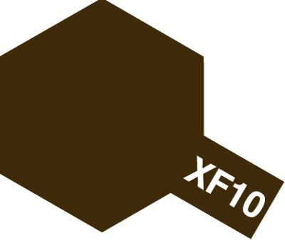 Tamiya - 80310 - XF-10 Flat Brown Enamel 10ml