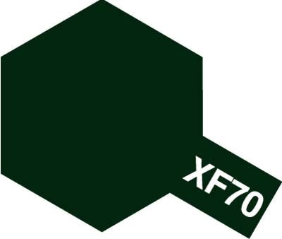 Tamiya - 80370 - XF-70 Dark Green 2 (IJN) Enamel 10ml