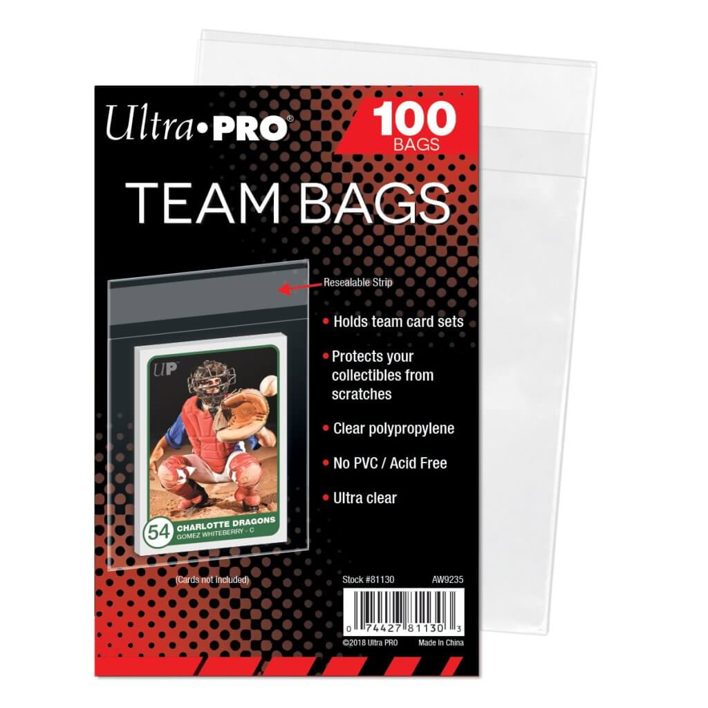 Ultra Pro: UP81130 - ULTRA PRO Card Sleeves - Team Bags