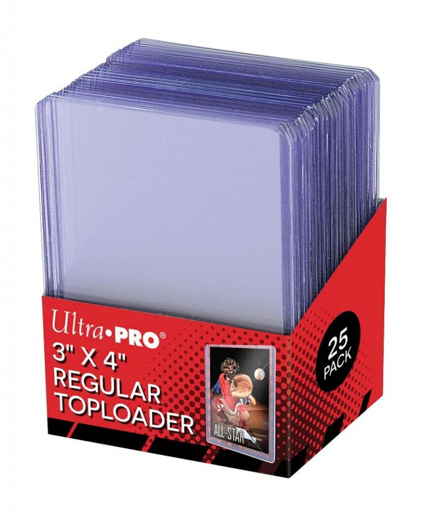 Ultra Pro Toploader - 3 x 4 35pt Regular Clear - 81222