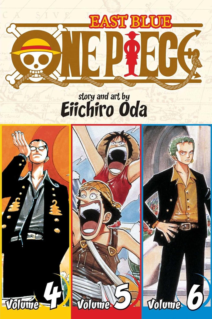 One Piece Vol. 4-5-6 East Blue (Omnibus Edition Vol. 2)